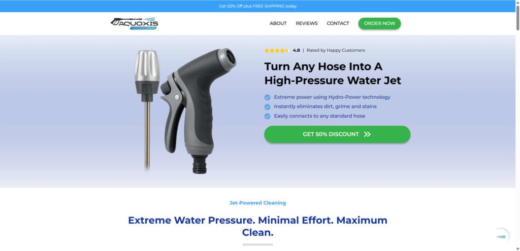 Qinux Aquoxis: A $1 AliExpress Nozzle Repackaged as a Power Hack